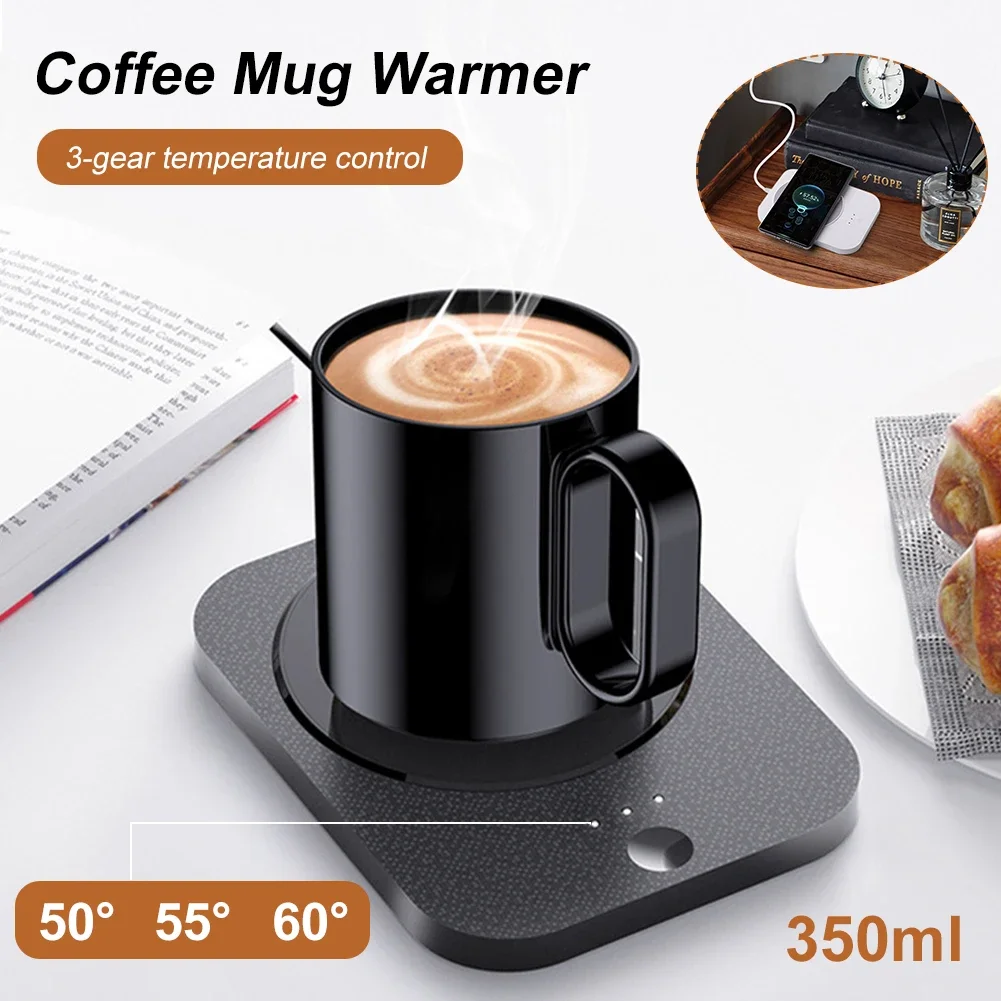 USB Wireless Charging Cup Warm - Coffee Tea Water Heater reseña y precio