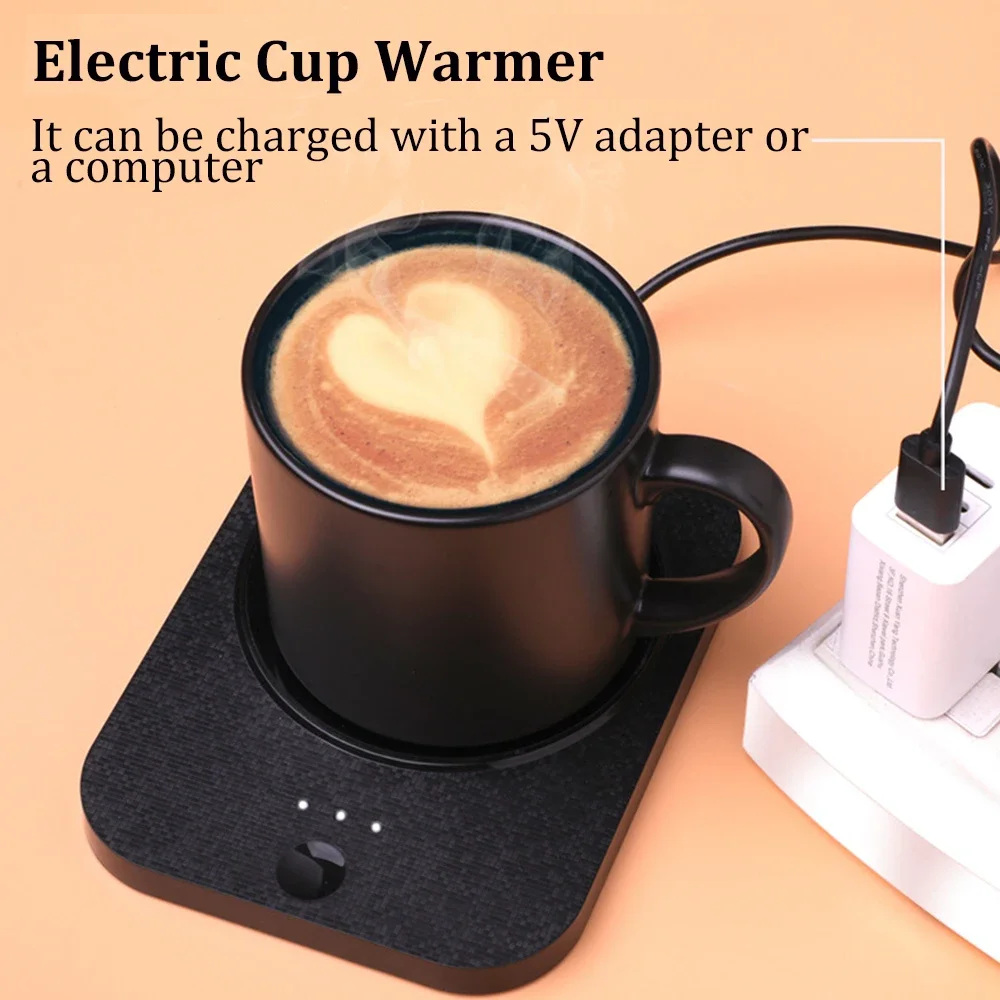USB Wireless Charging Cup Warm - Coffee Tea Water Heater reseña y precio