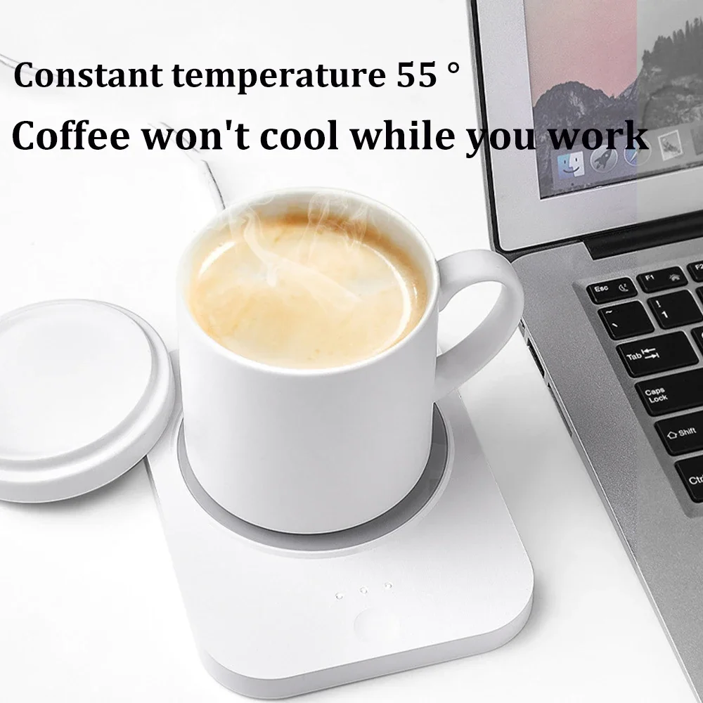 USB Wireless Charging Cup Warm - Coffee Tea Water Heater reseña y precio