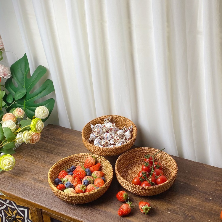 Vietnam Rattan Fruit Basket Te - Vietnam Coffee Tea reseña y precio