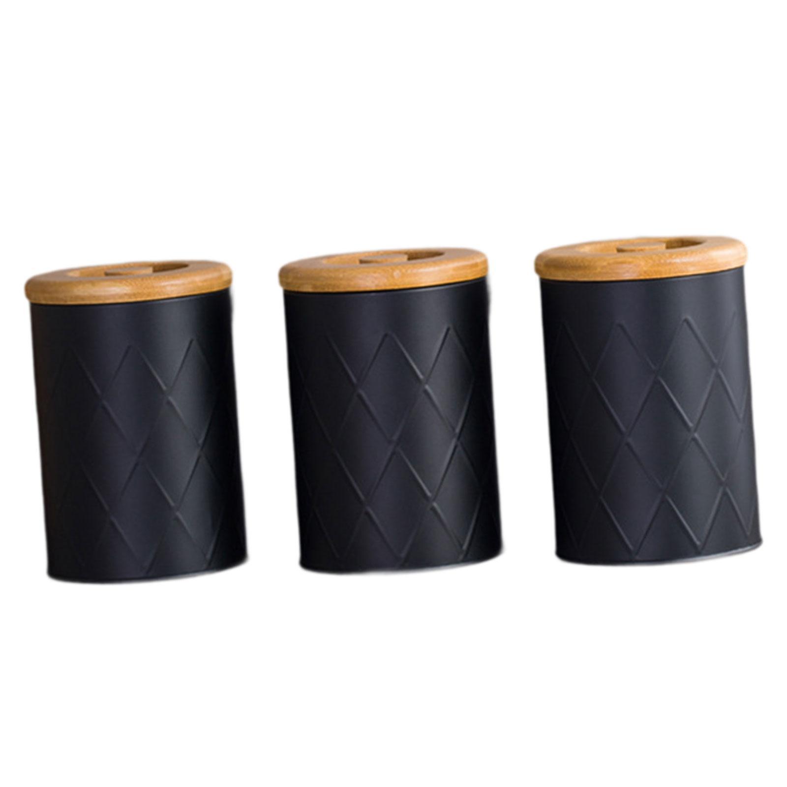Kitchen Canister Set Tea Coffe - Coffee Tea Sugar Container Set reseña y precio