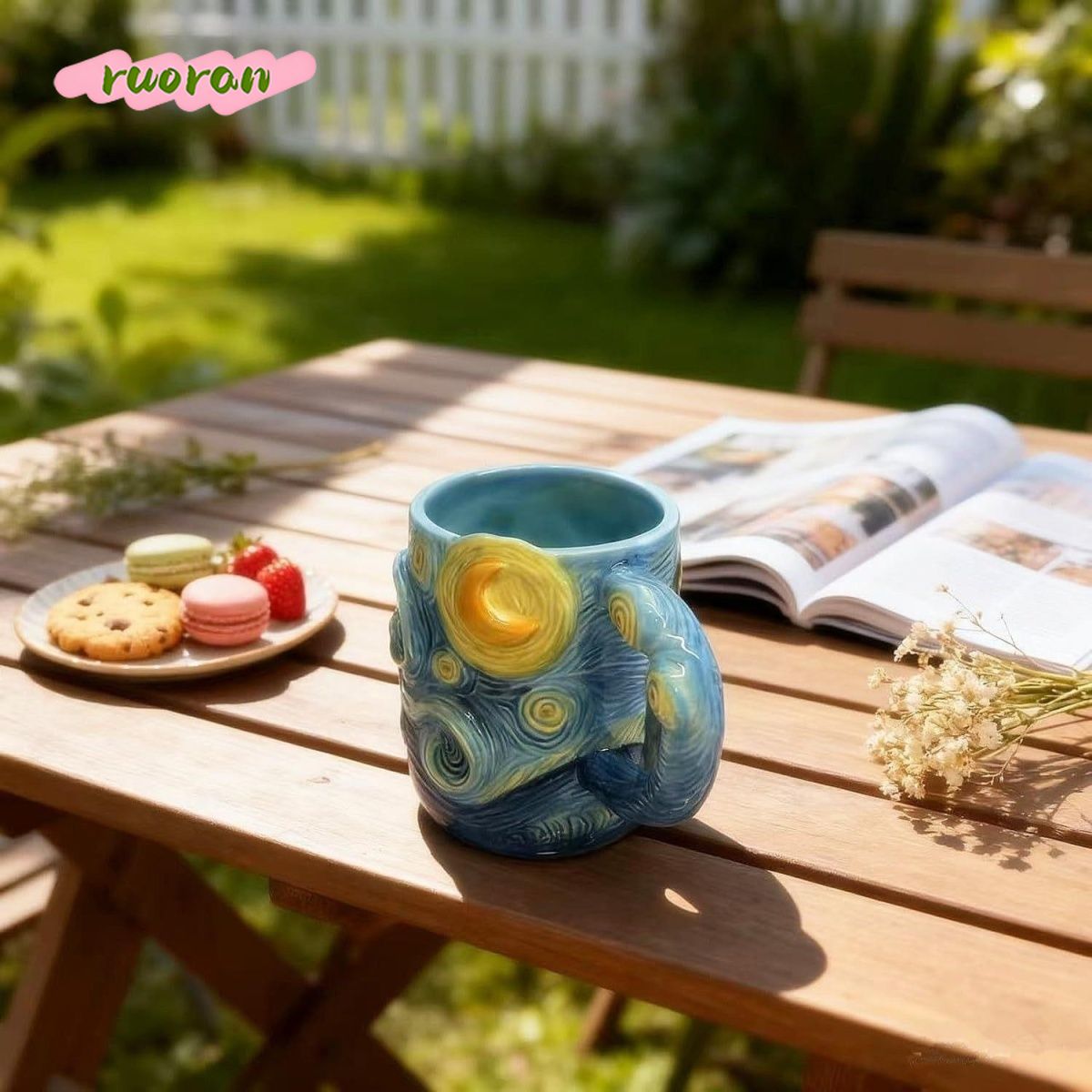 Van Gogh Starry Night Mug Crea - Coffee Tea Van reseña y precio