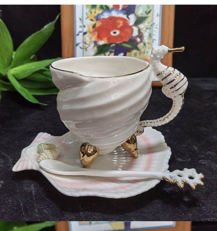 Ocean Series Gold Drawing Crea - Coffee Tea Drawing reseña y precio