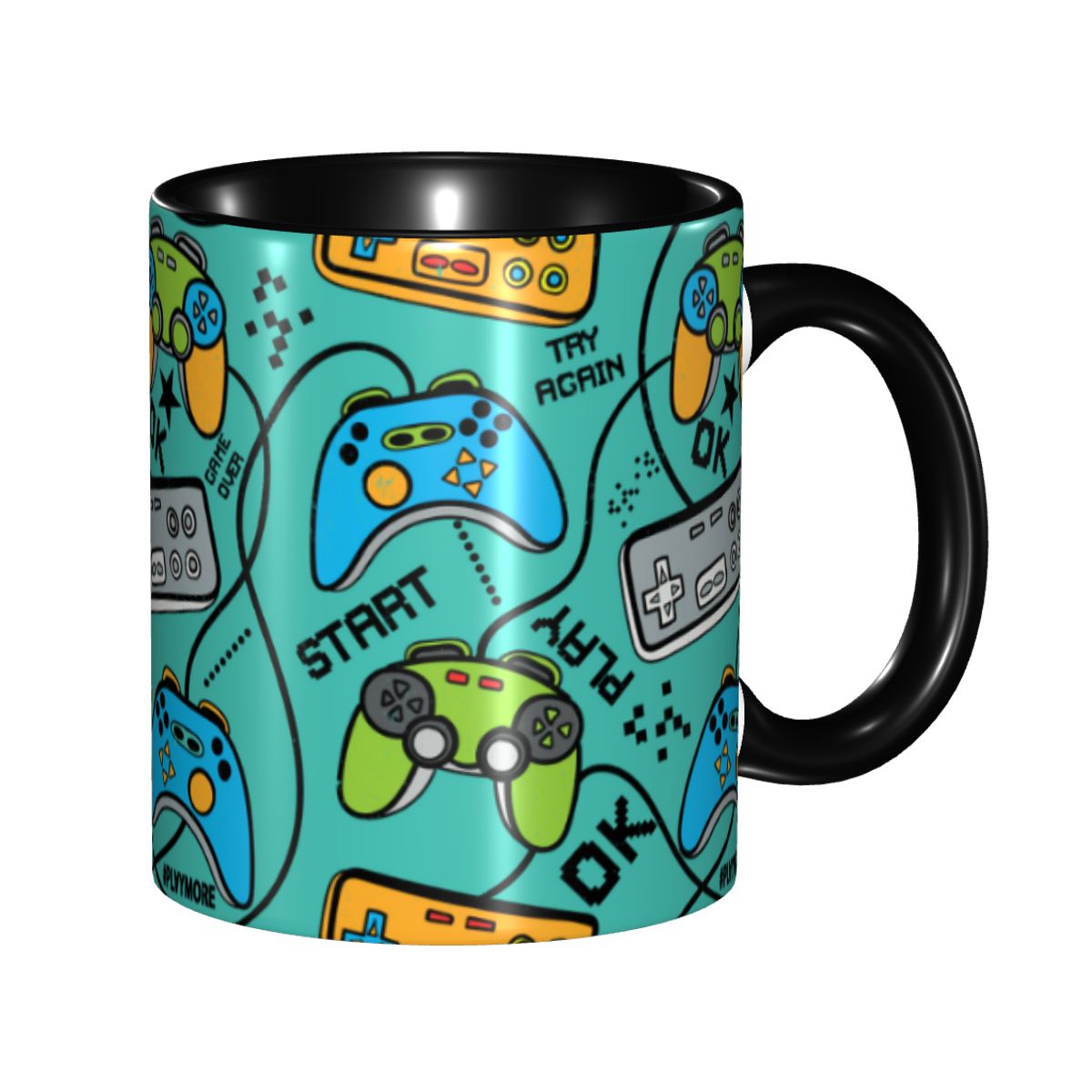 Custom Game Controller Mug DIY - Coffee Tea Games reseña y precio