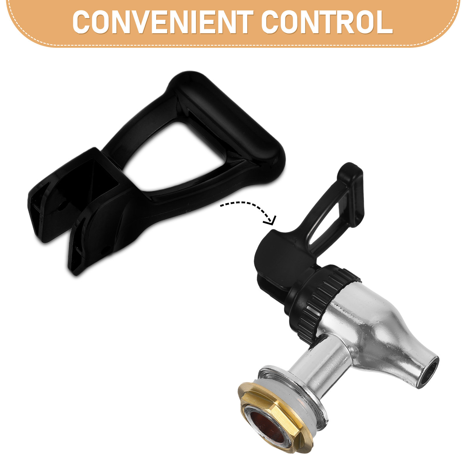 2Pcs Faucet Handle Repair Part - Water Tea And Coffee reseña y precio