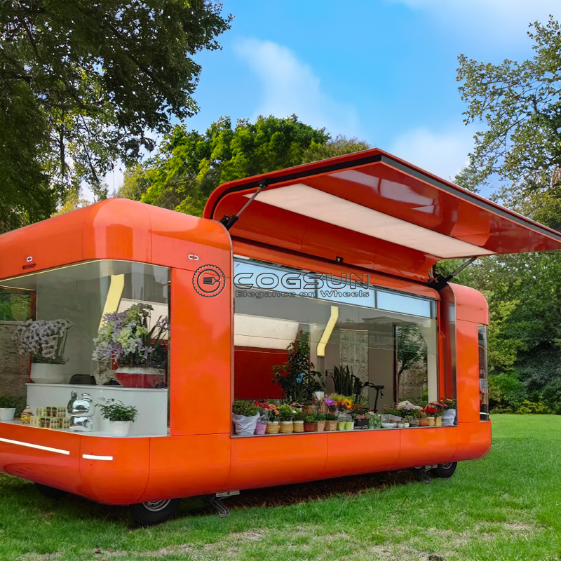 Street Mobile Food Trailer Piz - Coffee Tea Van reseña y precio