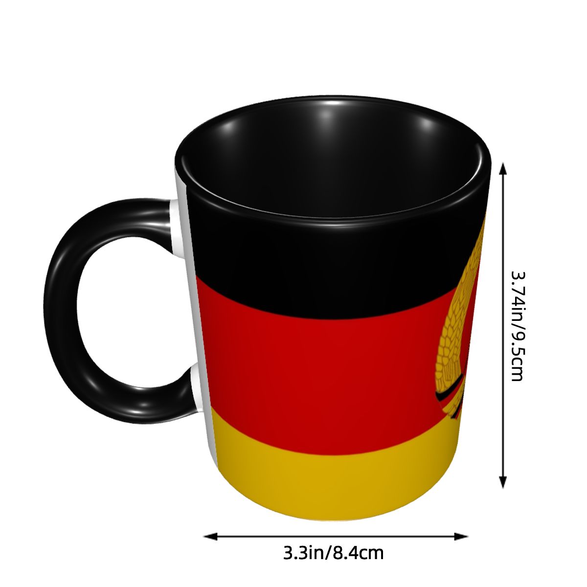 Flag Of East Germany Coffee Mu - Water Tea And Coffee reseña y precio