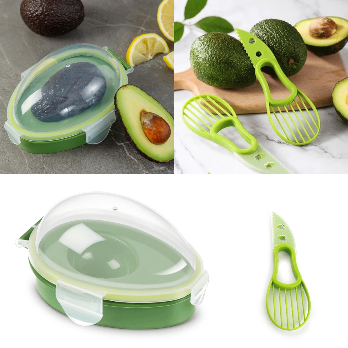 Avocado Storage Box Reusable C - Coffee Tea Sugar Container Set reseña y precio
