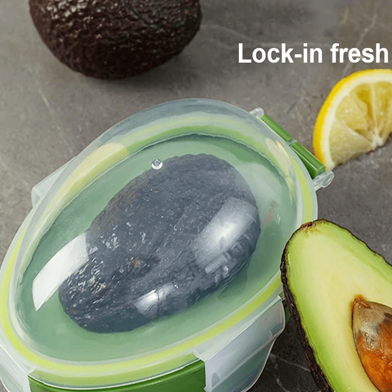 Avocado Storage Box Reusable C - Coffee Tea Sugar Container Set reseña y precio