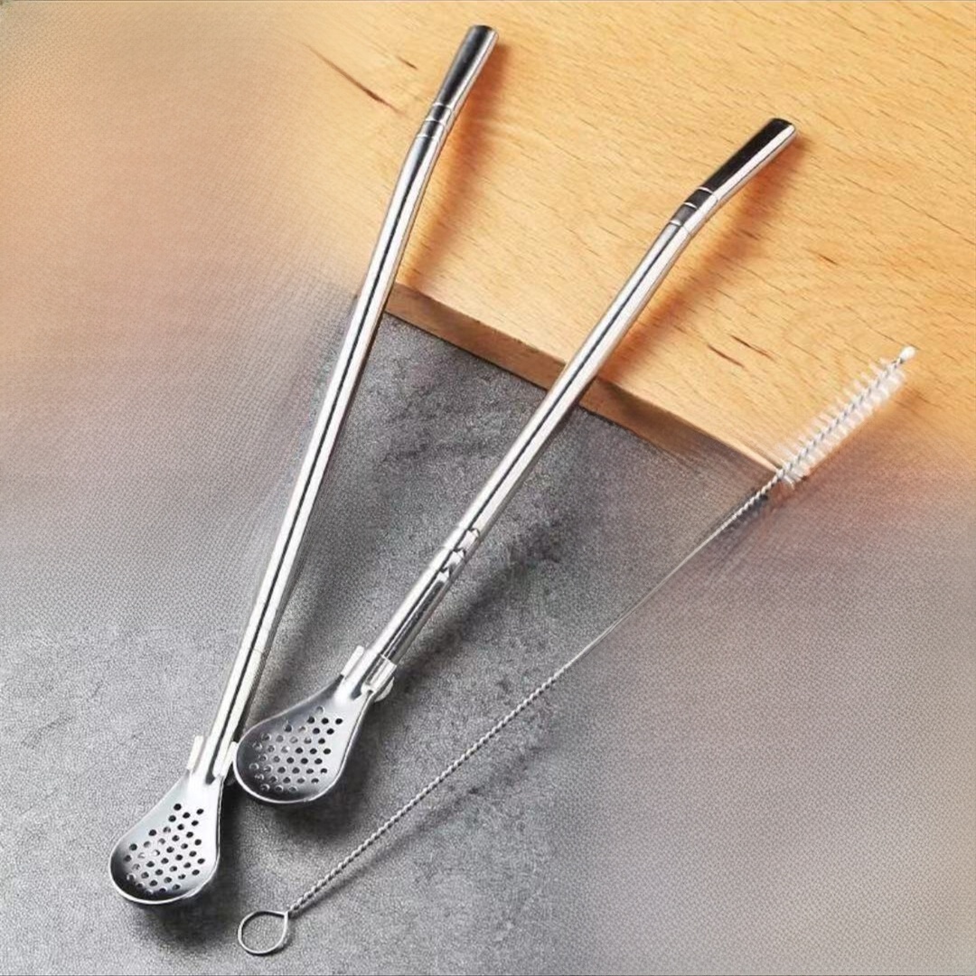 Stainl Steel Extended Spoon Co - Water Tea And Coffee reseña y precio