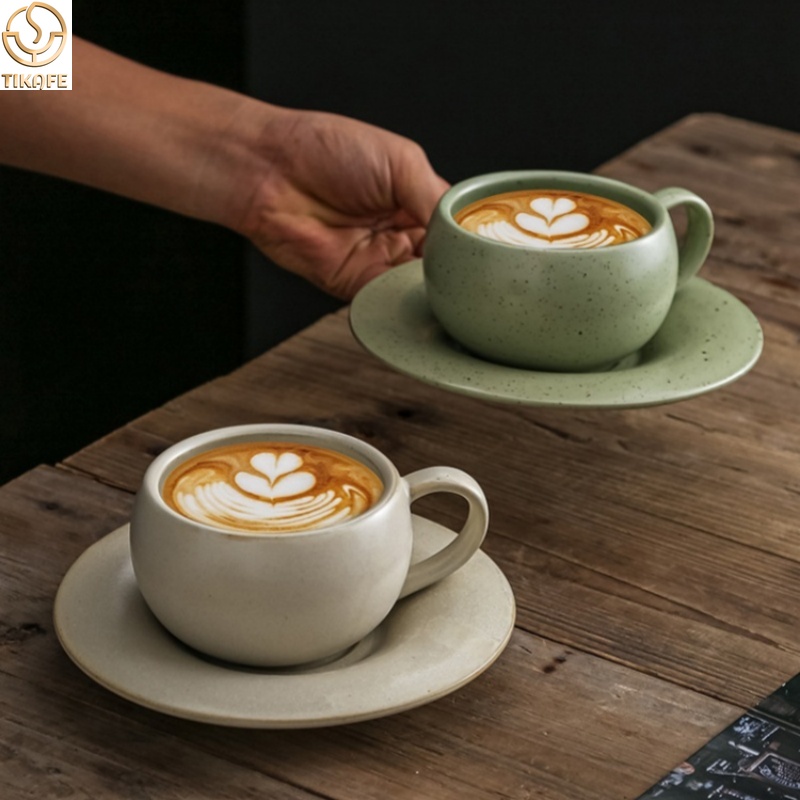280ML Vintage Ceramic Coffee M - Espresso Cup Saucer reseña y precio