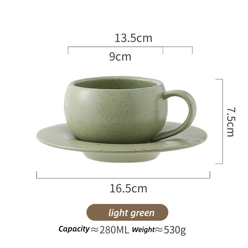 280ML Vintage Ceramic Coffee M - Espresso Cup Saucer reseña y precio