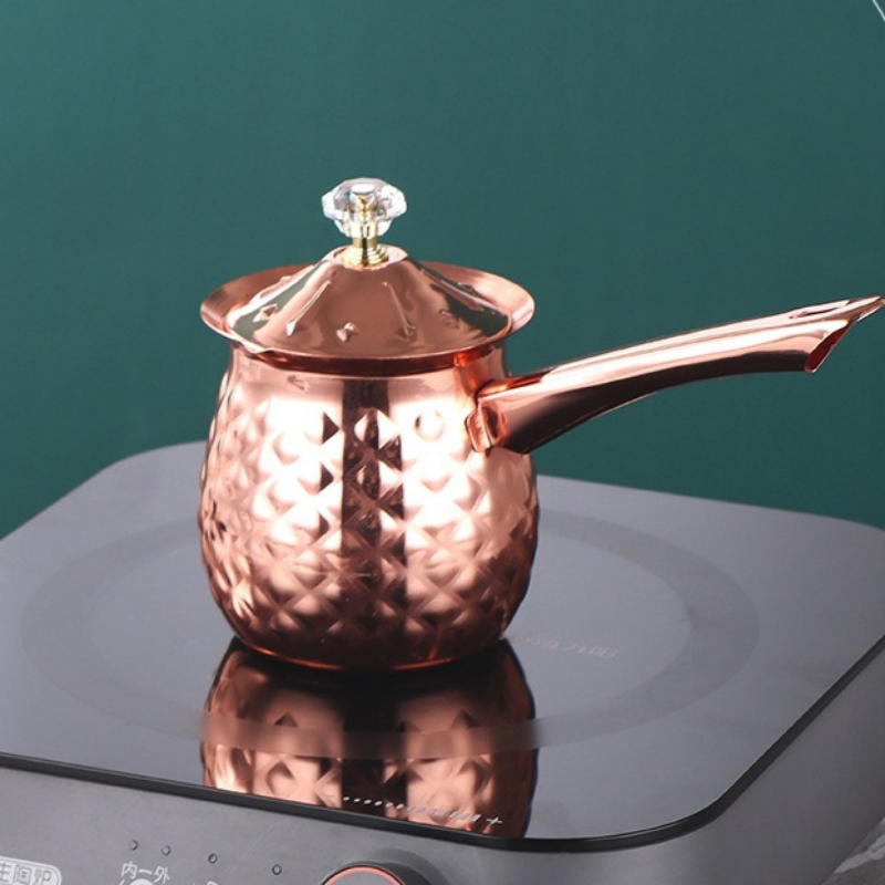 Stainless Steel Turkish Coffee - Coffee Tea Warmer reseña y precio