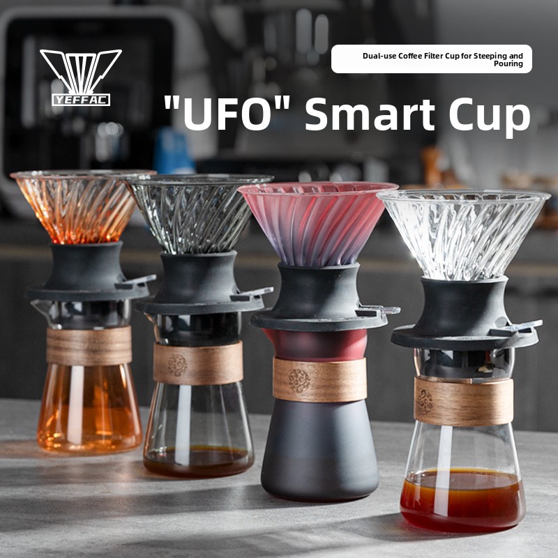 Smart Hand-Poured Coffee Glass - Coffee Dripper V60 reseña y precio