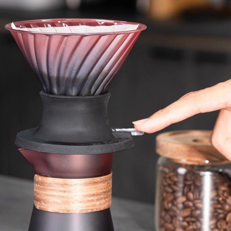 Smart Hand-Poured Coffee Glass - Coffee Dripper V60 reseña y precio