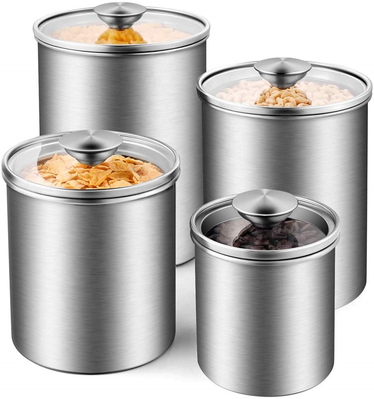 Food Storage Containers Tea Co - Coffee Tea Sugar Container Set reseña y precio