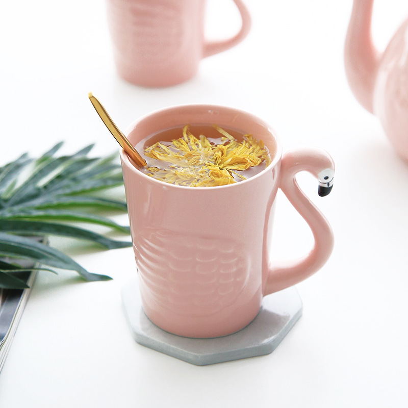 Creative Pink Flamingo Mug Cof - Coffee Tea & Jane reseña y precio