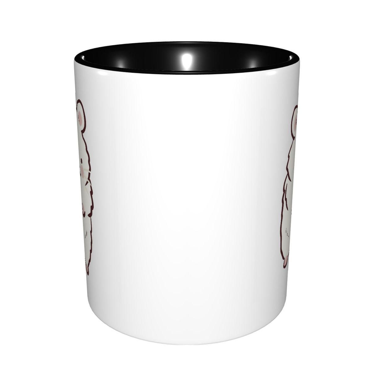 Cute Hamster Drawing Mug Funny - Coffee Tea Drawing reseña y precio