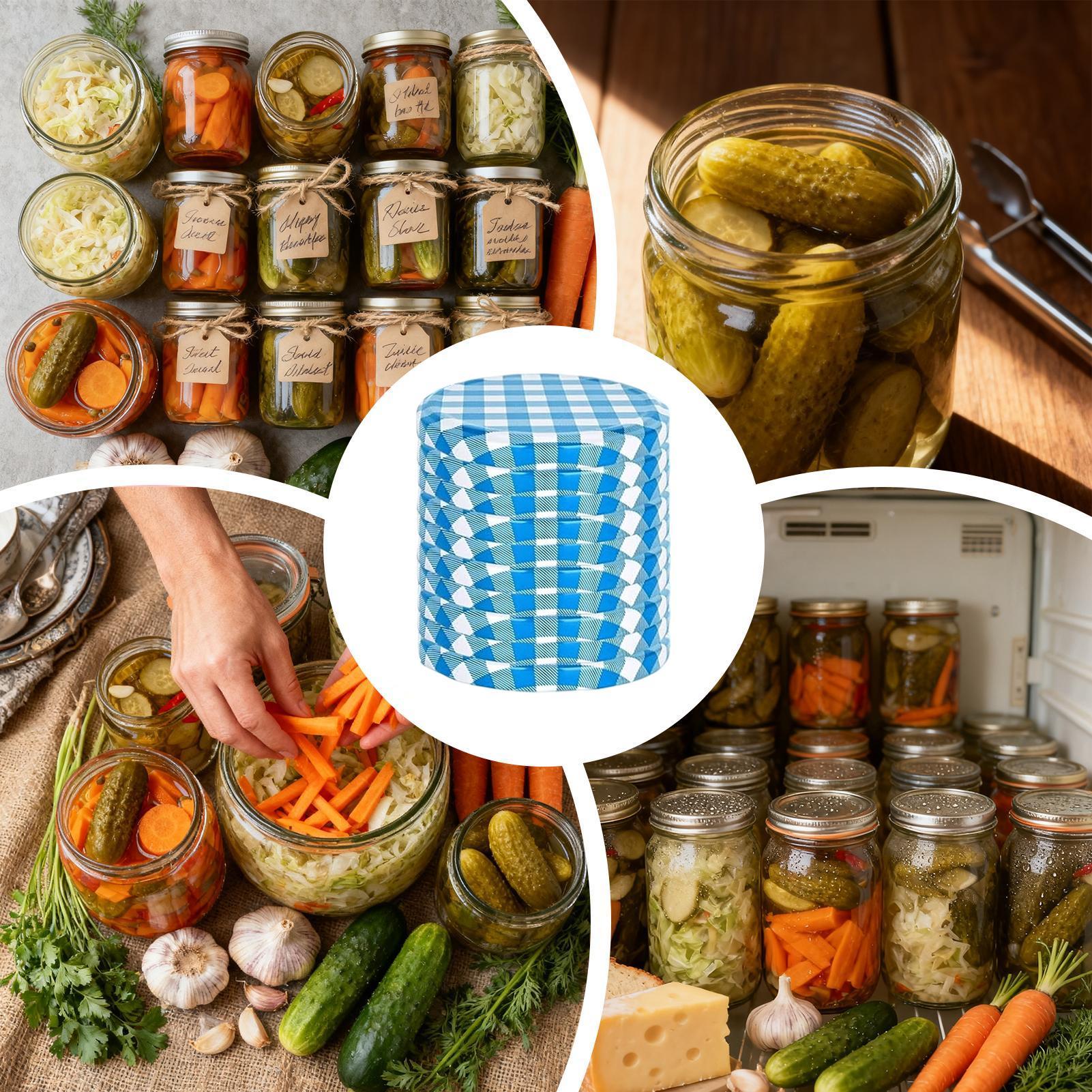 Canning Lids 50 Piece Leak Pro - Coffee Tea & Jane reseña y precio