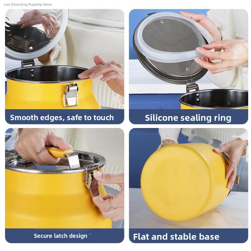 Stainless Steel Sealed Storage - Coffee Tea Leaf And Bean reseña y precio