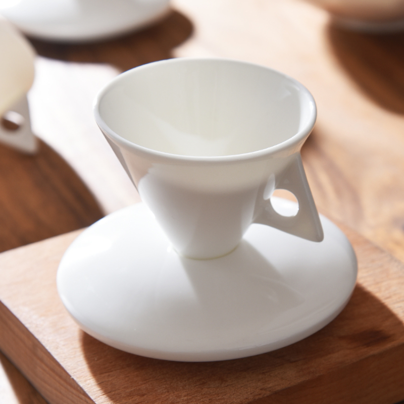 Bone china hand brewed coffee  - Espresso Cup Saucer reseña y precio