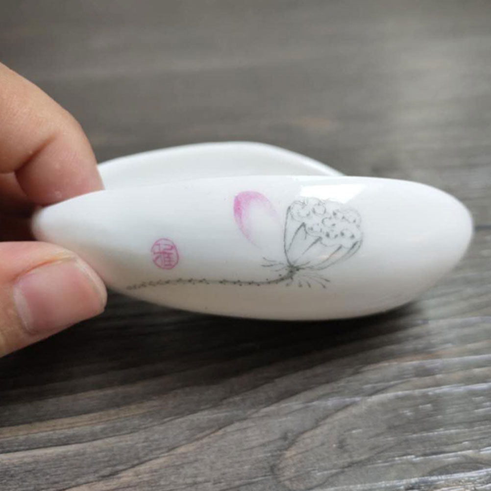 1Set Chic Ceramic Tea Spoon an - Coffee Tea Leaf And Bean reseña y precio