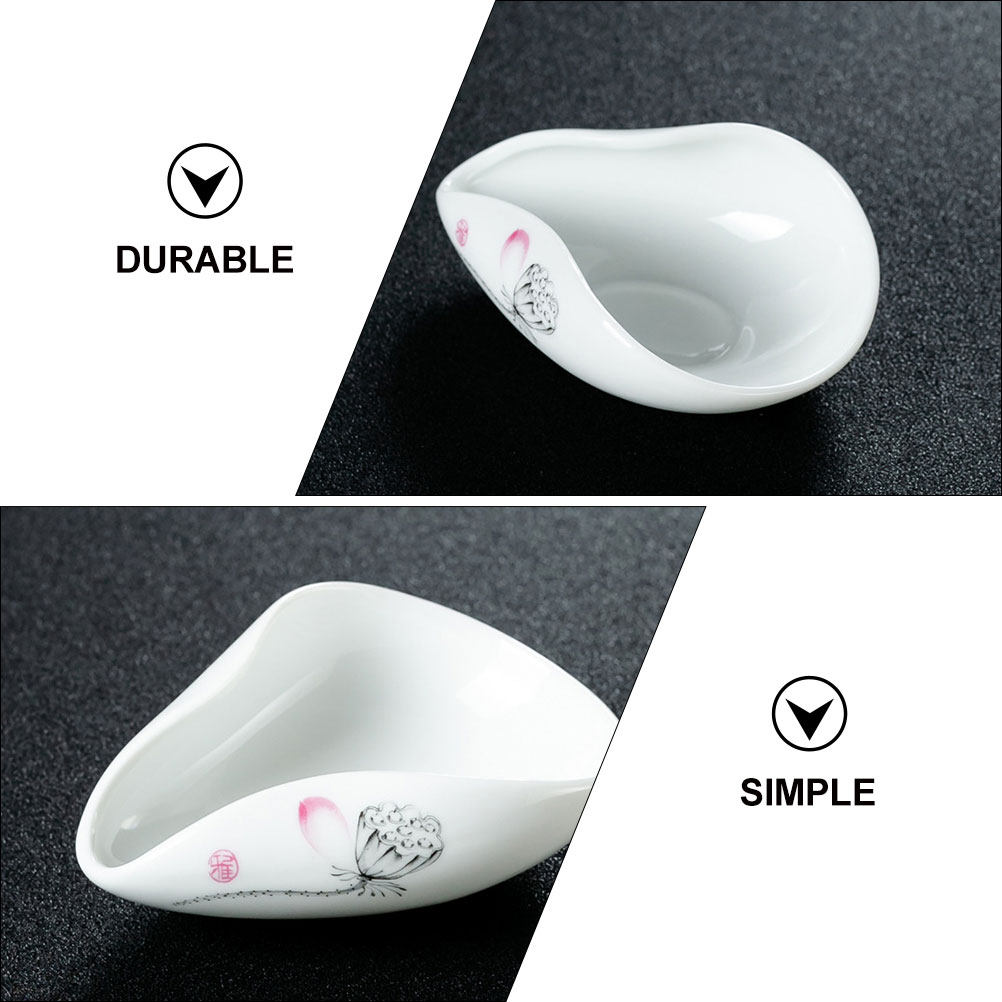 1Set Chic Ceramic Tea Spoon an - Coffee Tea Leaf And Bean reseña y precio