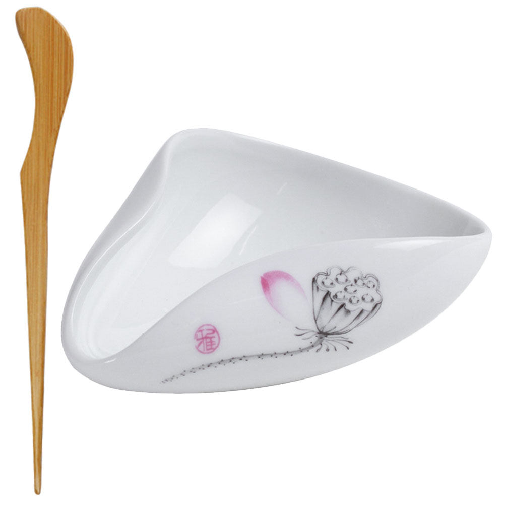 1Set Chic Ceramic Tea Spoon an - Coffee Tea Leaf And Bean reseña y precio