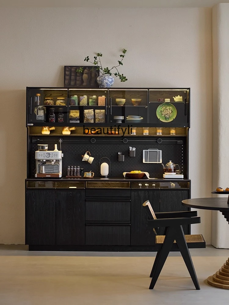 X  Solid wood sideboard integr - Coffee X Tea reseña y precio
