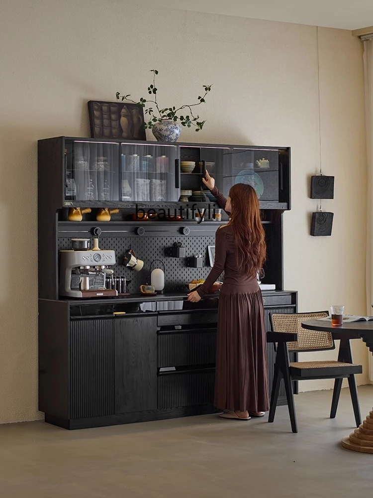 X  Solid wood sideboard integr - Coffee X Tea reseña y precio