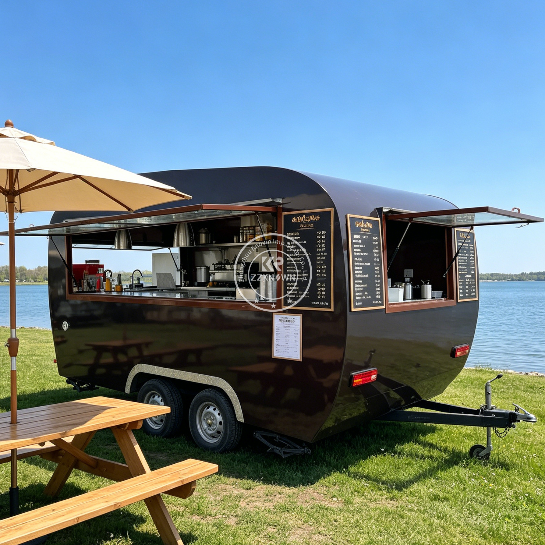 Street Stainless Steel Mobile  - Coffee Tea Van reseña y precio