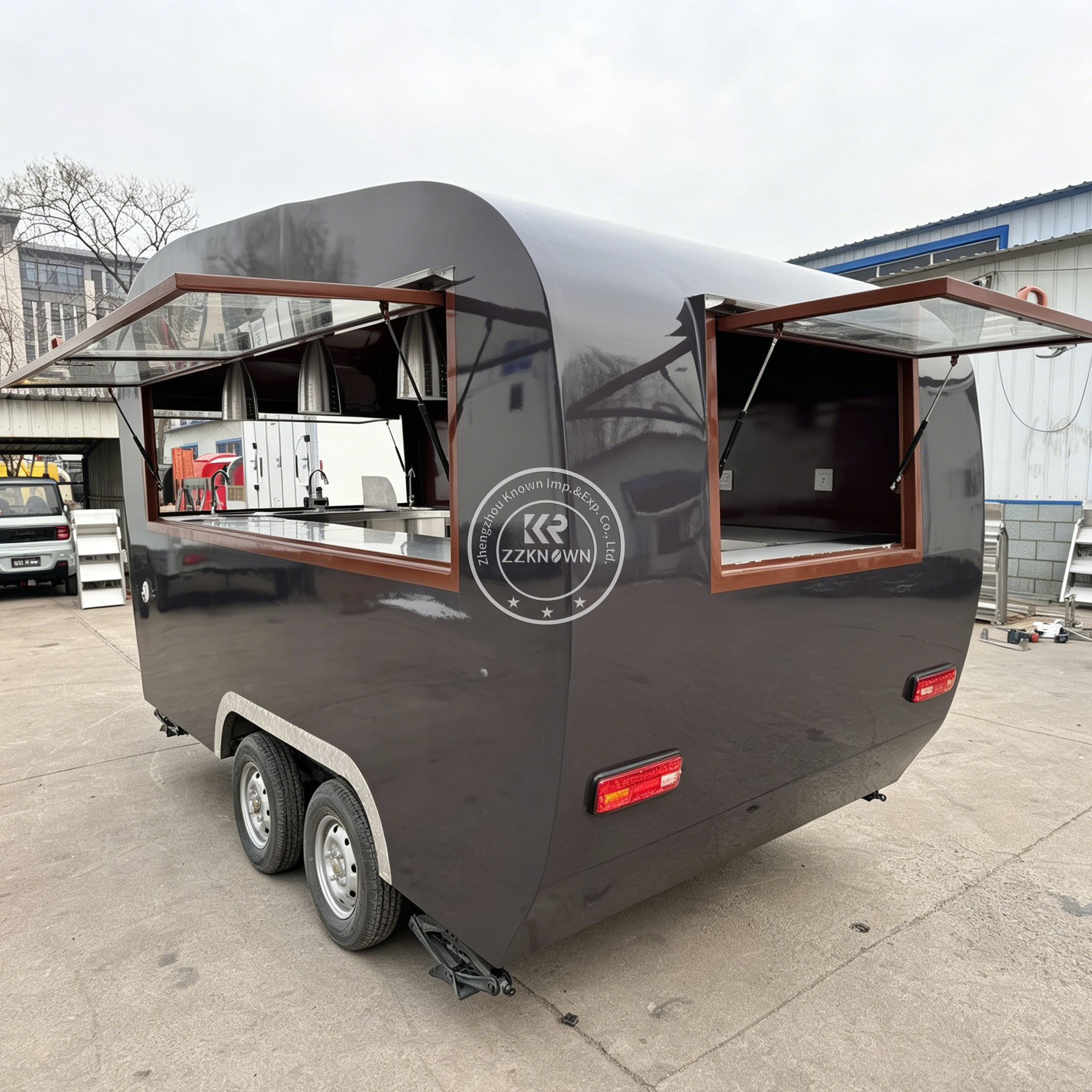 Street Stainless Steel Mobile  - Coffee Tea Van reseña y precio