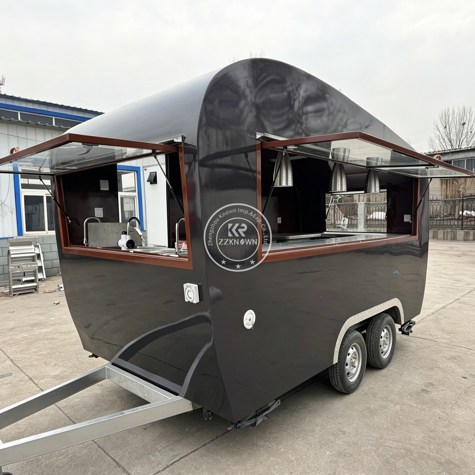 Street Stainless Steel Mobile  - Coffee Tea Van reseña y precio