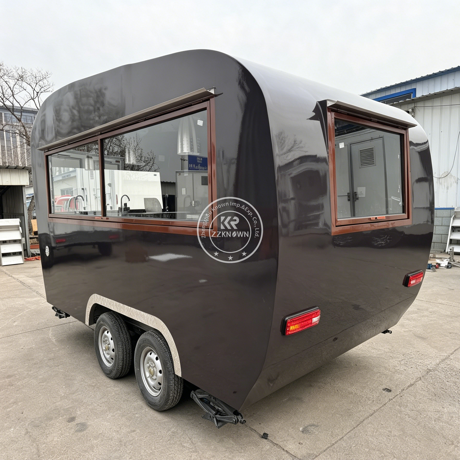 Street Stainless Steel Mobile  - Coffee Tea Van reseña y precio