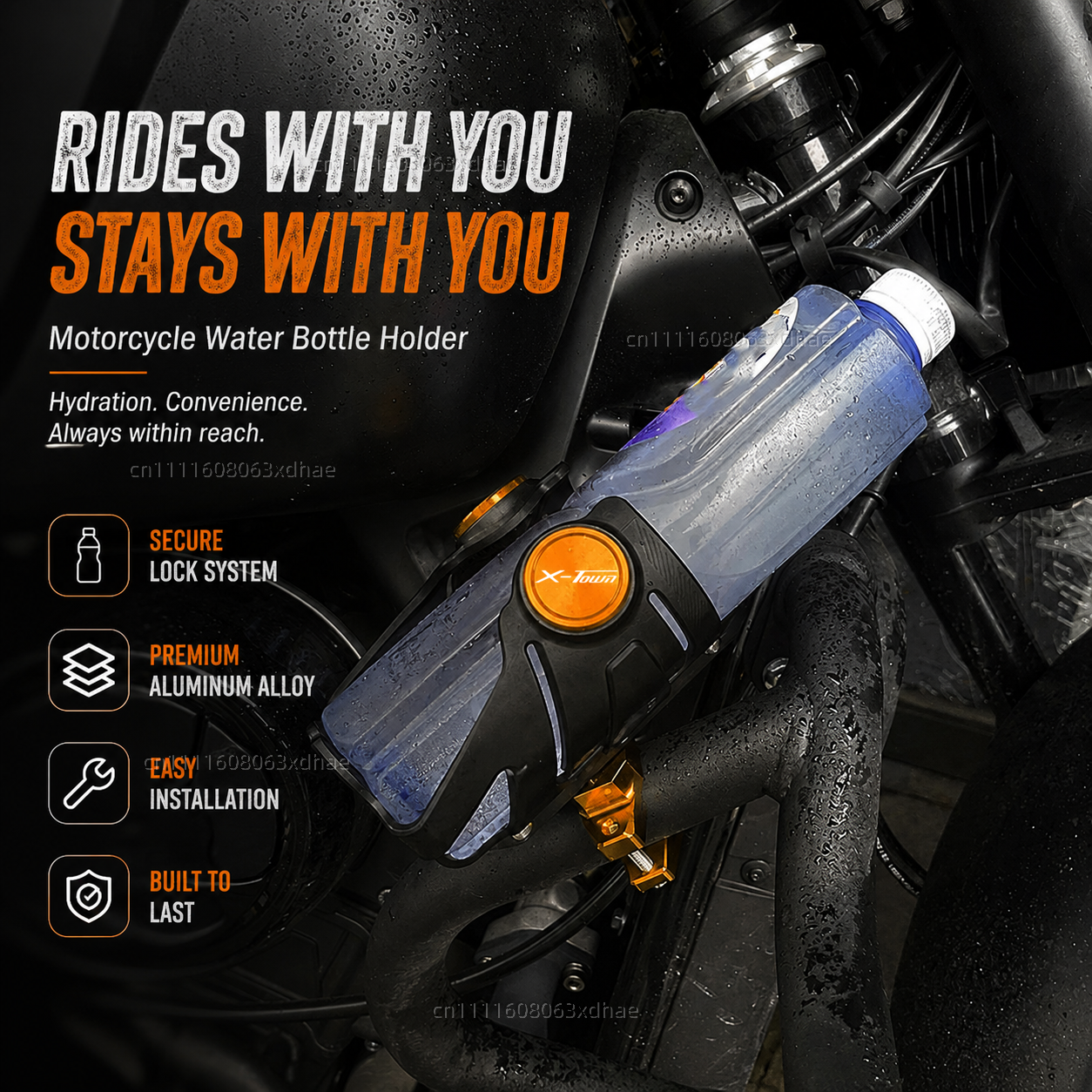 Motorcycle Water Bottle Holder - Coffee X Tea reseña y precio